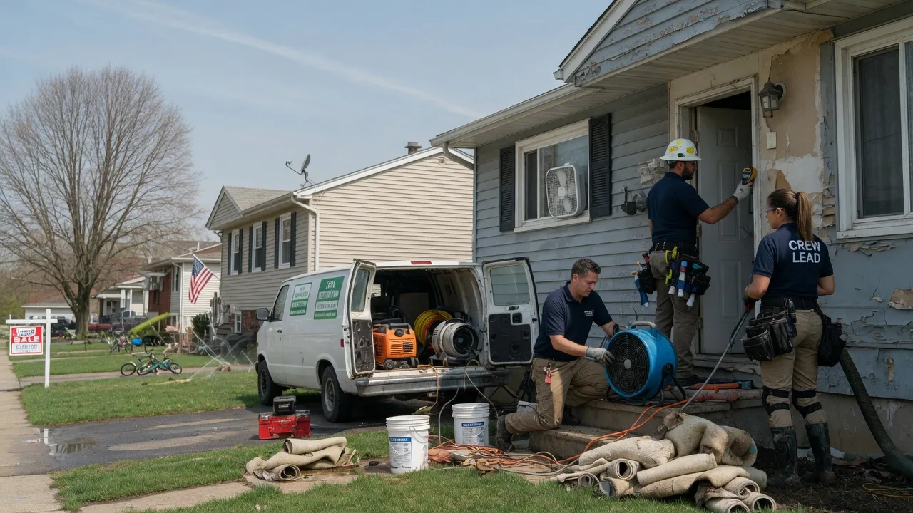 Flood Cleanup in Dover, AR near me